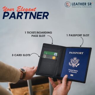 Travel is meant to be fun, so keeping things organized is one of the most important things. Keep your passport in simple luxury at your current location as well as your future one. 
https://bit.ly/3QMjqXM
#Leathersr #Leatheraccessories #Leatherpassportcover