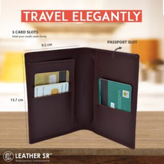 Your passport's pages include some of your most memorable experiences. With a luxury leather passport cover from Leather sr, you can protect your memories.
Seize yours before it's too late:  https://bit.ly/3QMjqXM
#Leathersr #Leatheraccessories #Leatherpassportcover