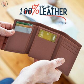 A large, luxurious Tri-fold wallet is the perfect travel companion for all of your needs.Our leather wallet is the perfect size for holding all of your cards, cash, and receipts.
To view our collection, visit us online: https://bit.ly/3vYQFzk
#Leathersr #Leatherwallet #Menwallet