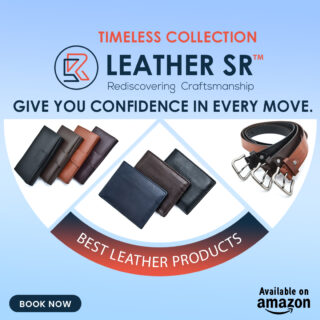Customers can buy the highest calibre products from the Leather SR brand. With our newest offering, we've produced patterns that are easygoing and engaging and are sure to attract your eye. To view our collection, please visit our website:
https://leathersr.com/
Available on Amazon
https://www.amazon.com/stores/LeatherSR/page/DD62A3CE-3971-4AB5-9357-3349FBC28D9E?ref_=ast_bln

#leathersr #leather #wallets #keychain #belts